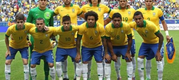 2002 Brasil teamet trådte smalt inn i VM